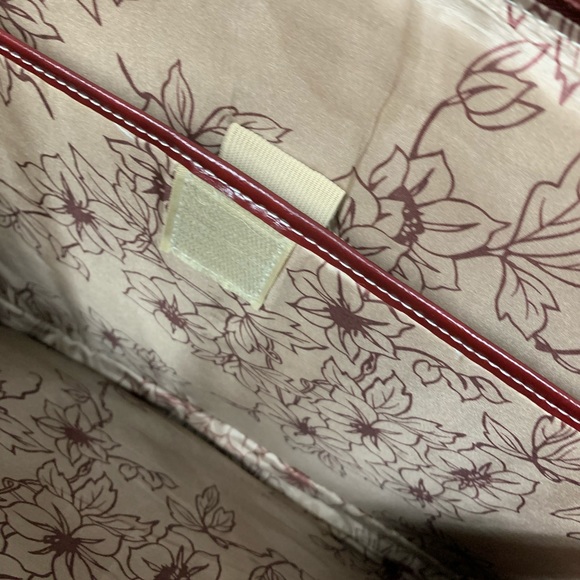 Samsonite red leather briefcase - Picture 2 of 4